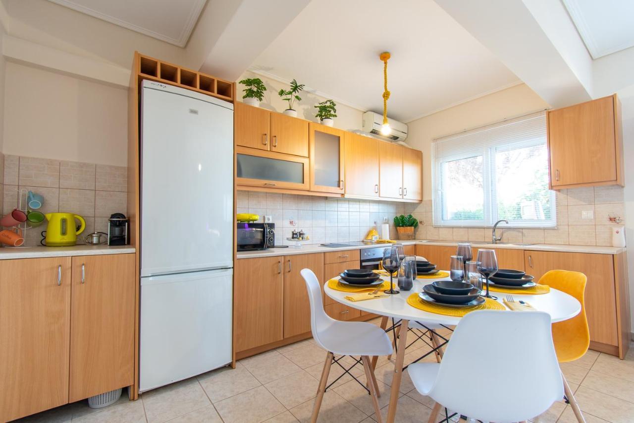 Yelayellow House Near To Airport, Rafina Port And Metropolitan Expo อาร์เตมีดา ภายนอก รูปภาพ