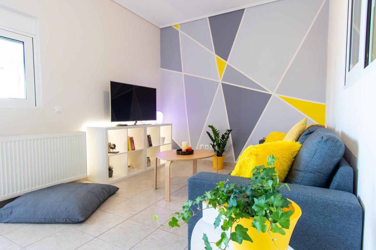 Yelayellow House Near To Airport, Rafina Port And Metropolitan Expo อาร์เตมีดา ภายนอก รูปภาพ