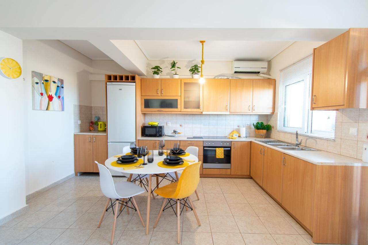 Yelayellow House Near To Airport, Rafina Port And Metropolitan Expo อาร์เตมีดา ภายนอก รูปภาพ